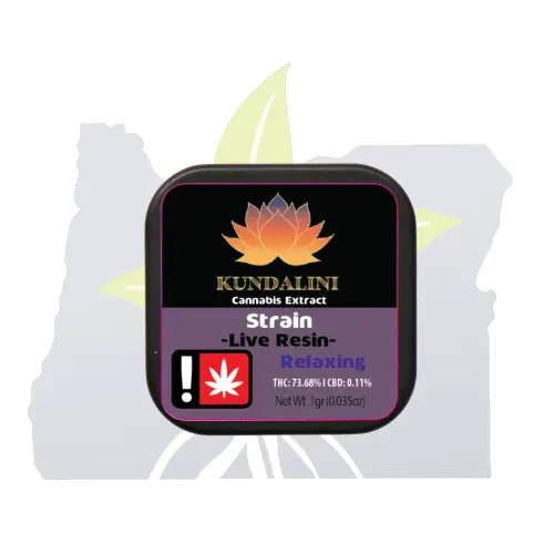 Photograph of product: Kundalini-2.5G LR-(R)Triangle Kush
