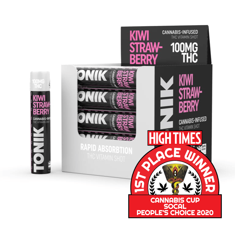 Photograph of product: TONIK VITAMIN SHOT: KIWI STRAWBERRY