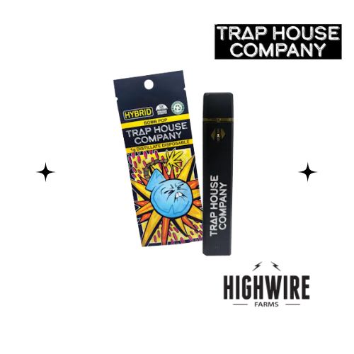 Photograph of product: Trap House Company Disposable Bomb Pop 1g