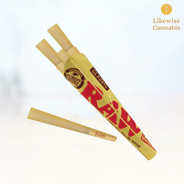 Photograph of product: 6-PACK 1 1/4" RAW CLASSIC CONES