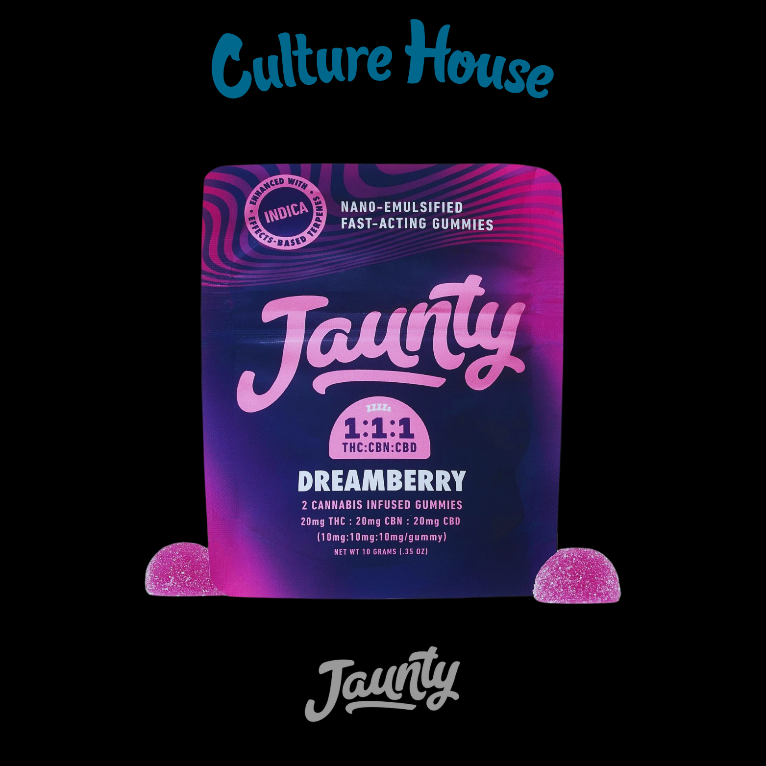Photograph of product: Jaunty | Dreamberry | 1:1:1 | 20mg