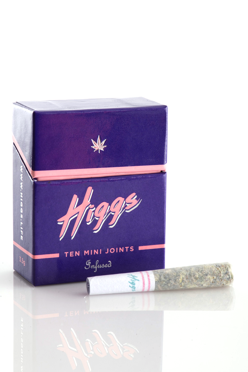 Photograph of product: Platinum Life Hack, 10 Pack (3.5g Total) Live Resin Infused Pre-Rolls