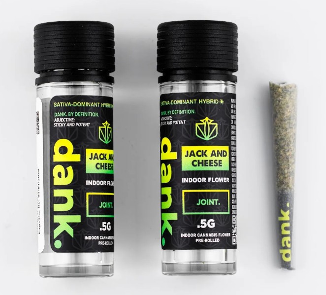 Photograph of product: Dank | Jack and Cheese | Pre-roll