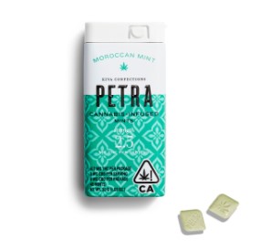 Photograph of product: Sublingual Mints | Kiva - Petra | Moroccan Mint [40pk]