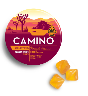 Photograph of product: Gummies | Pineapple Habanero 'Uplifting' (S/H) | Camino