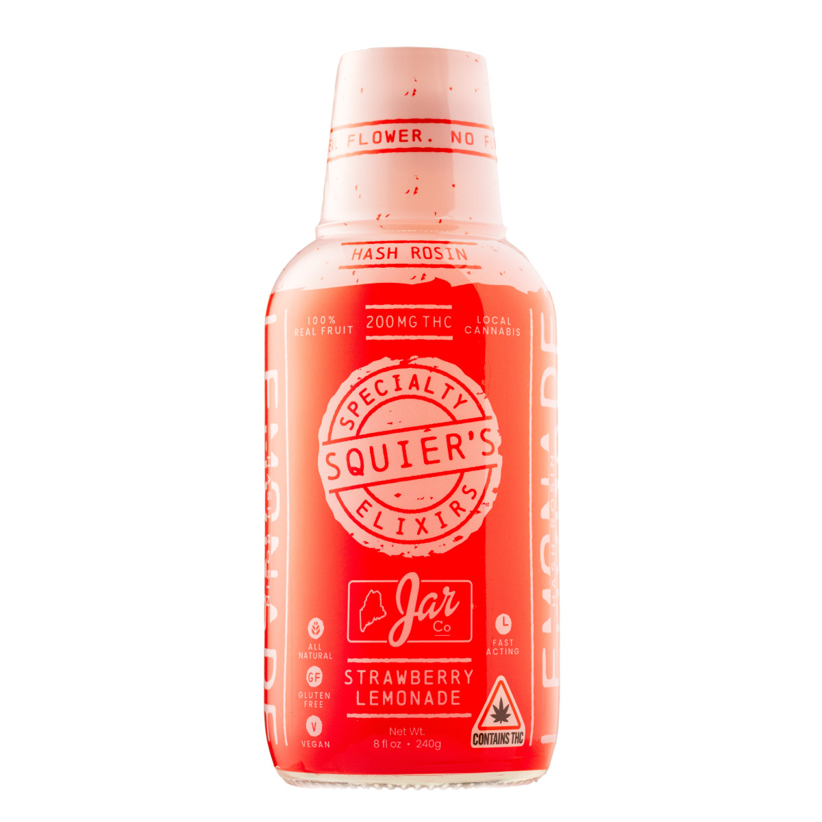 Photograph of Product: Squier's - Strawberry Lemonade 200MG