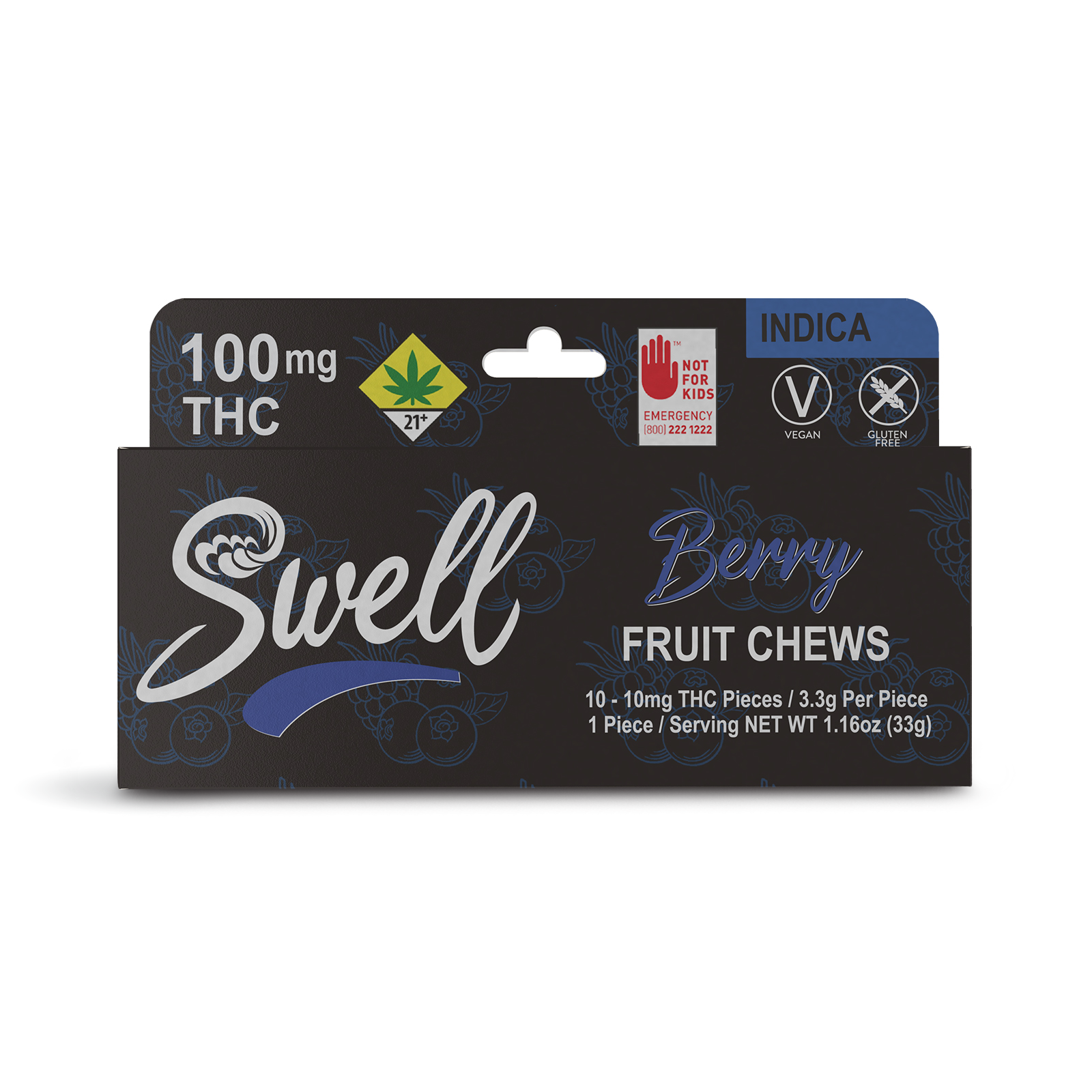 Photograph of product: Berry Oui'd Fruit Chews | 10-pack