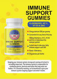 Photograph of product: Natures Relief - Immune Support CBD Gummies (F1-C7)