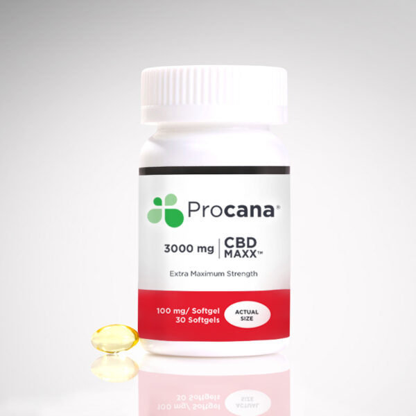 Photograph of product: CBD Maxx Softgels