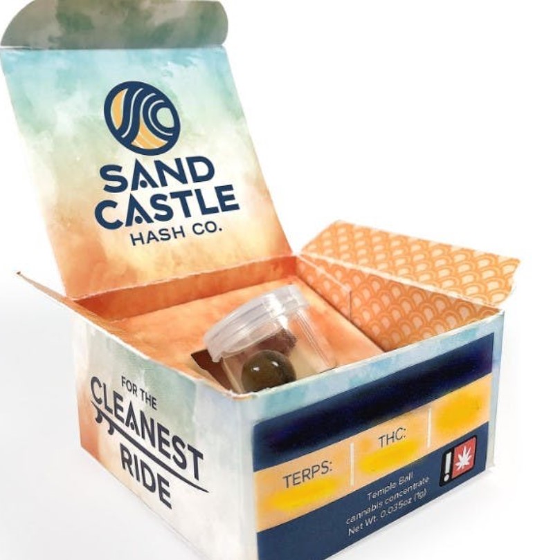Photograph of product: Zazhimi- au chocolat Temple Ball - Sand Castle