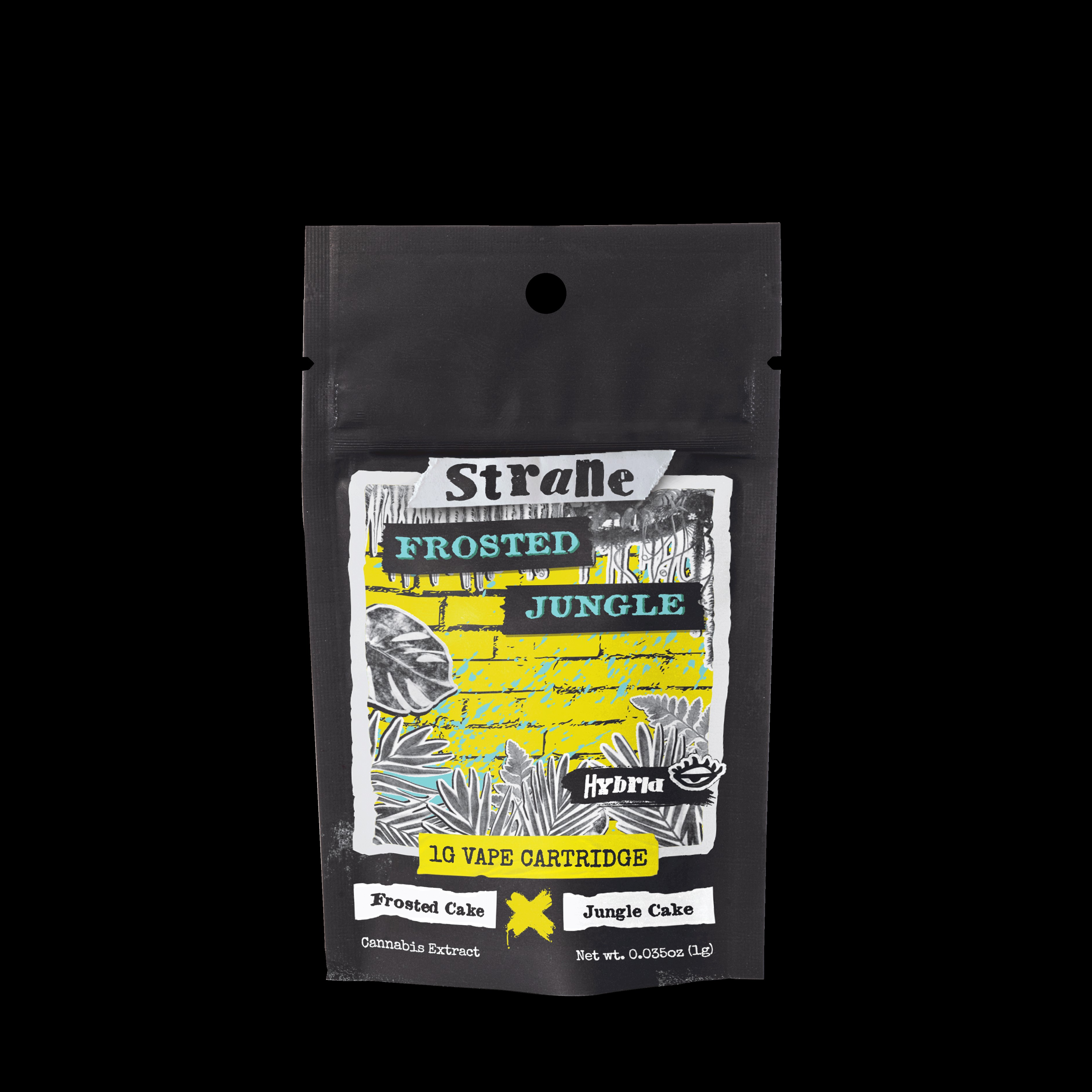 Photograph of product: Frosted Jungle Distillate Cartridge | 1g