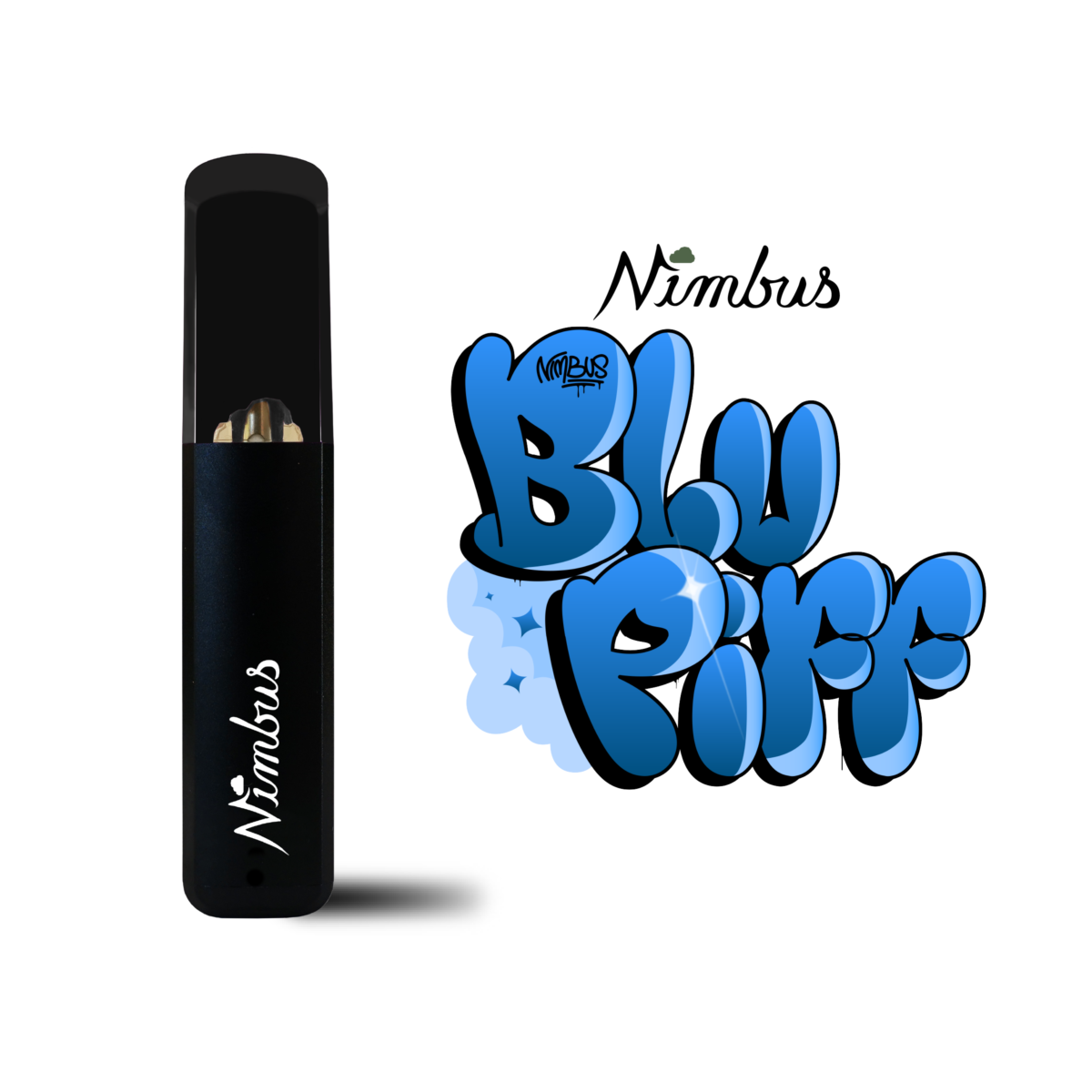 Photograph of product: Nimbus | Blu Piff (S) Disposable Distillate Vape | 1g