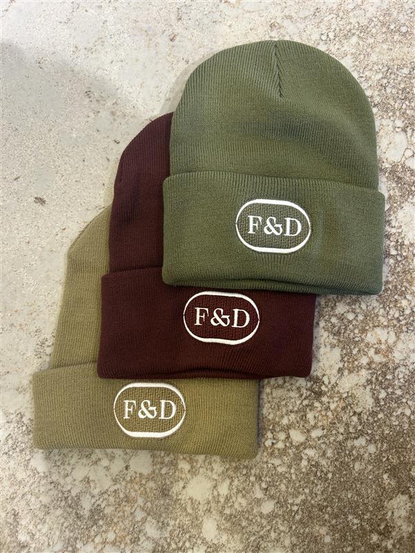 Photograph of product: Big Cuff Knit Cap - Coyote Brown