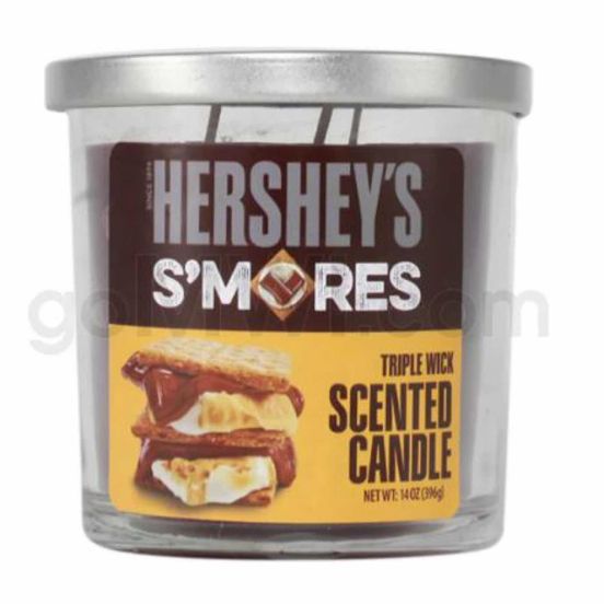 Photograph of product: Hershey's S'mores Candle 14oz - 