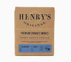 Photograph of product: Henry's Original Blueberry .5g Preroll 14pk