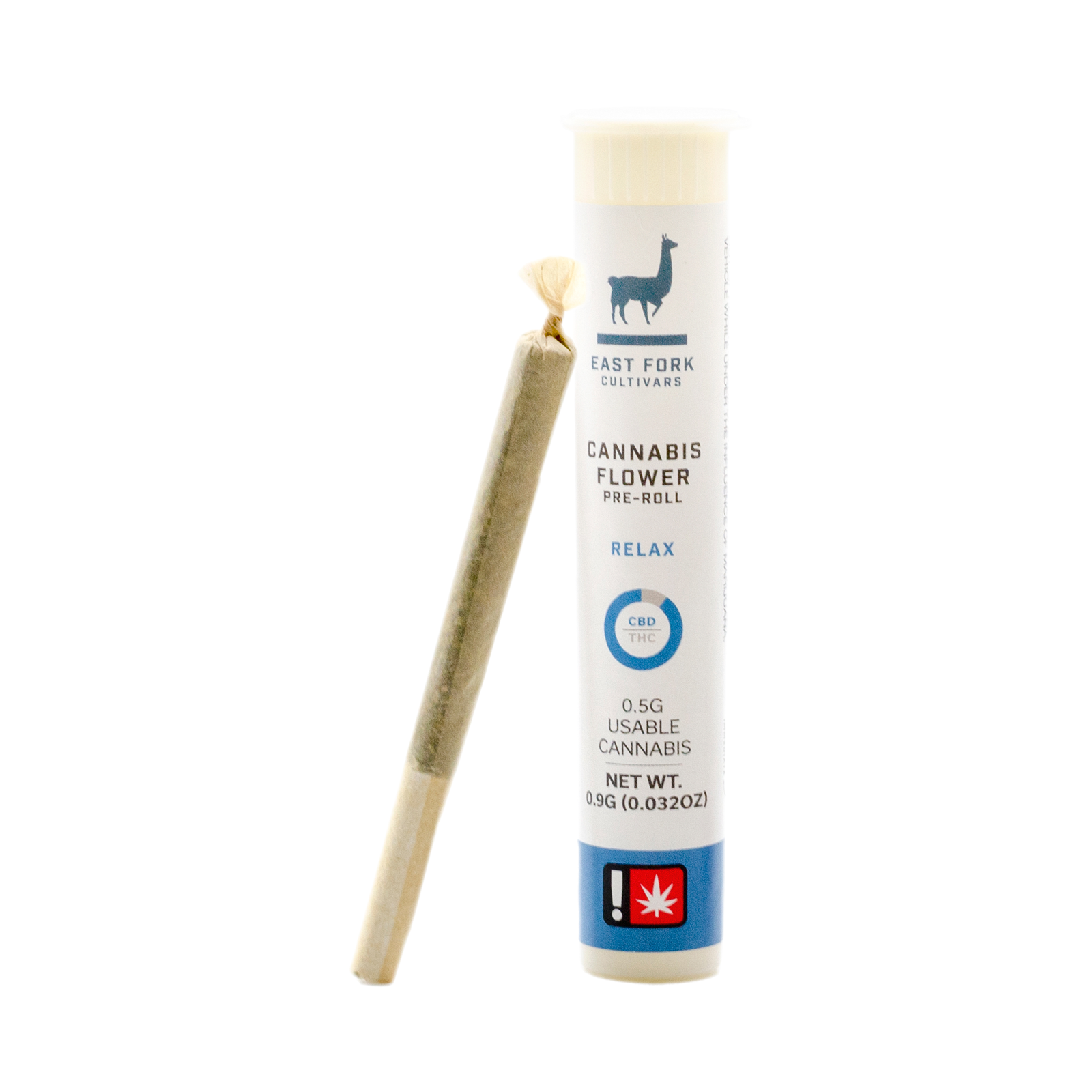 Photograph of product: East Fork Cultivars Blue Orchid Relax | Pre-Roll
