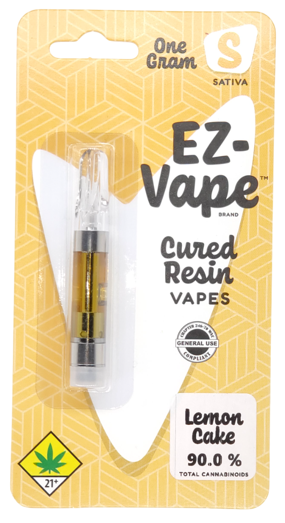 Photograph of product: EZ VAPE Lemon Cake Cart 1g