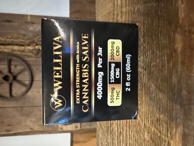 Photograph of Product: Welliva Extra Strength Cannabis Salve 4000 mg