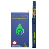 Photograph of product: Green Dot | 500mg Cart | Blue Label | Fortissimo