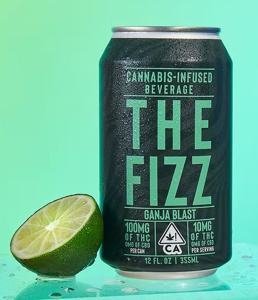 Photograph of product: The Fizz - Ganja Blast Soda - 100mg - Ganja Blast 100mg (H)