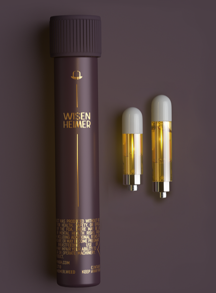 Photograph of product: Apple Fritter (H) - Live Rosin Cartridge - Wisenheimer