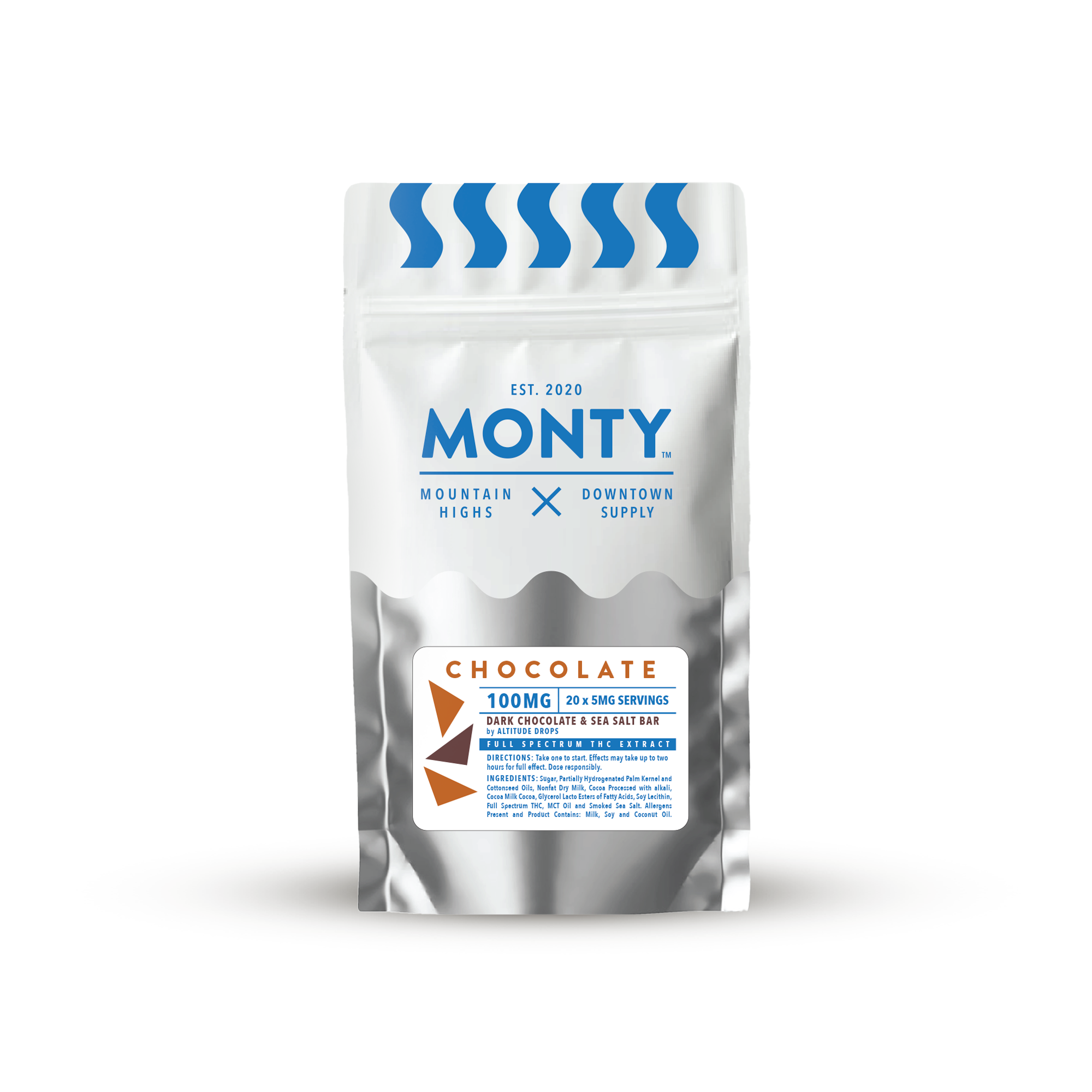 Photograph of product: ALTITUDE DROPS | Dark Chocolate Sea Salt | Chocolate