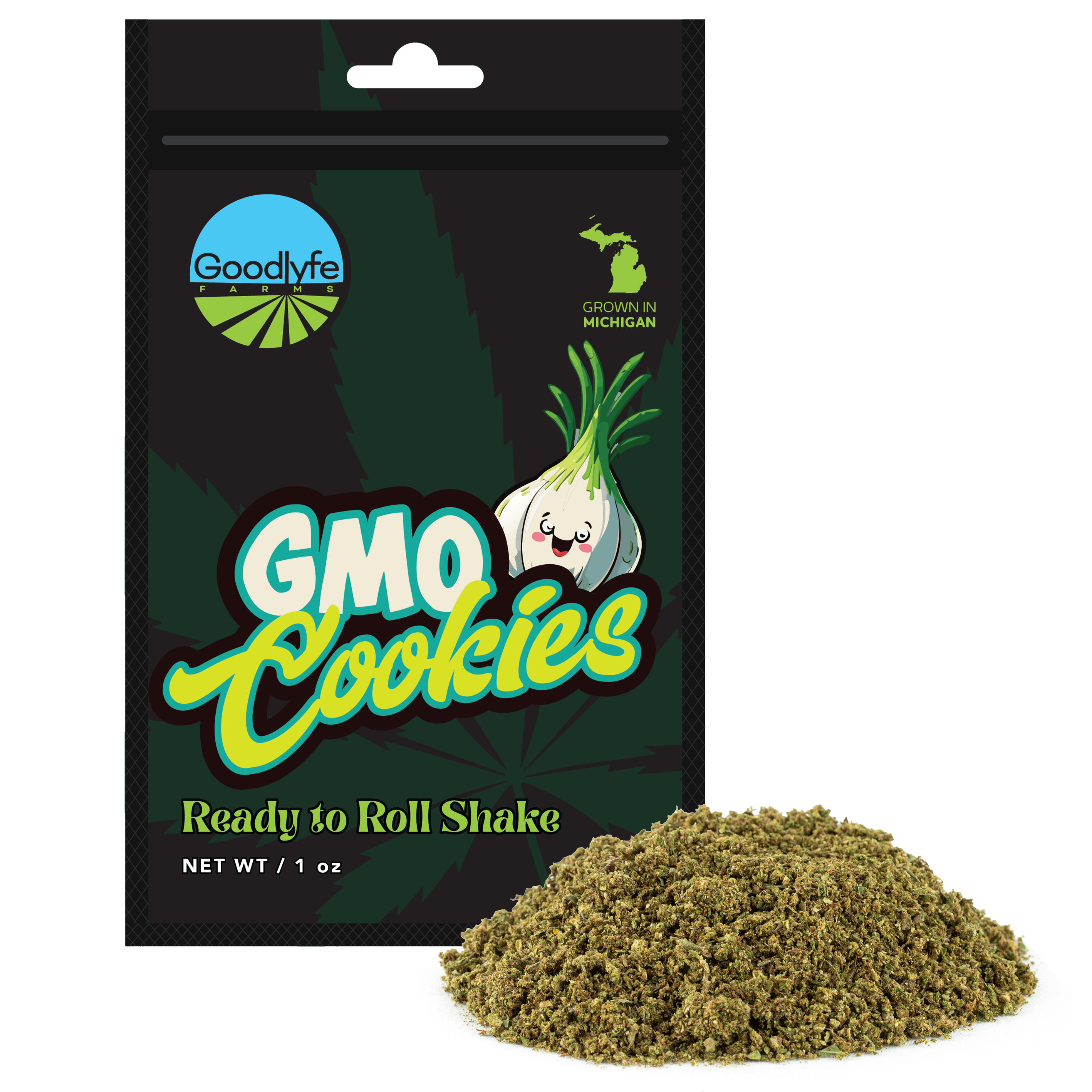 Photograph of product: Goodlyfe GMO Cookies Shake Prepack Rec - 28g