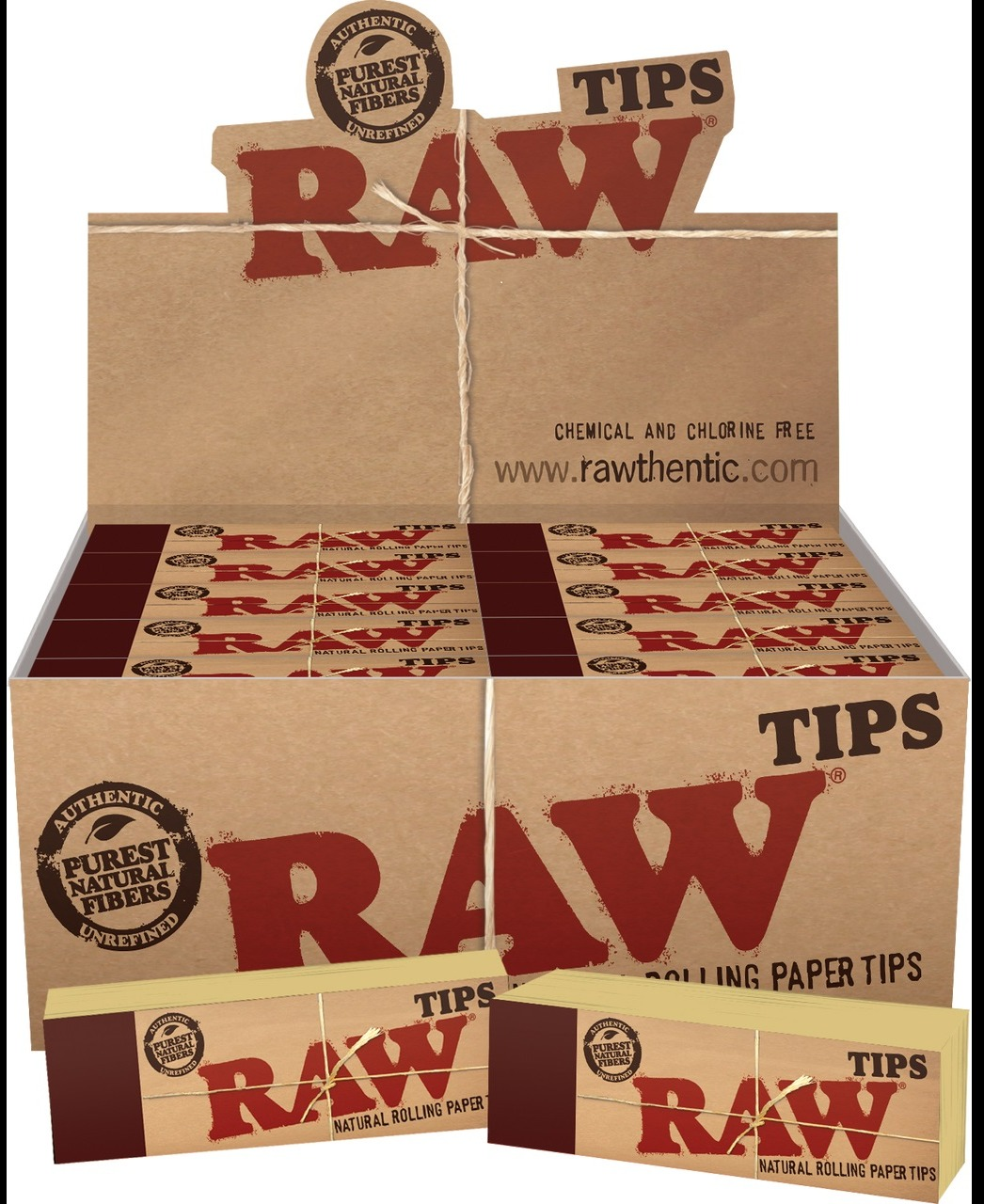 Photograph of product: Raw Booklet of Tips