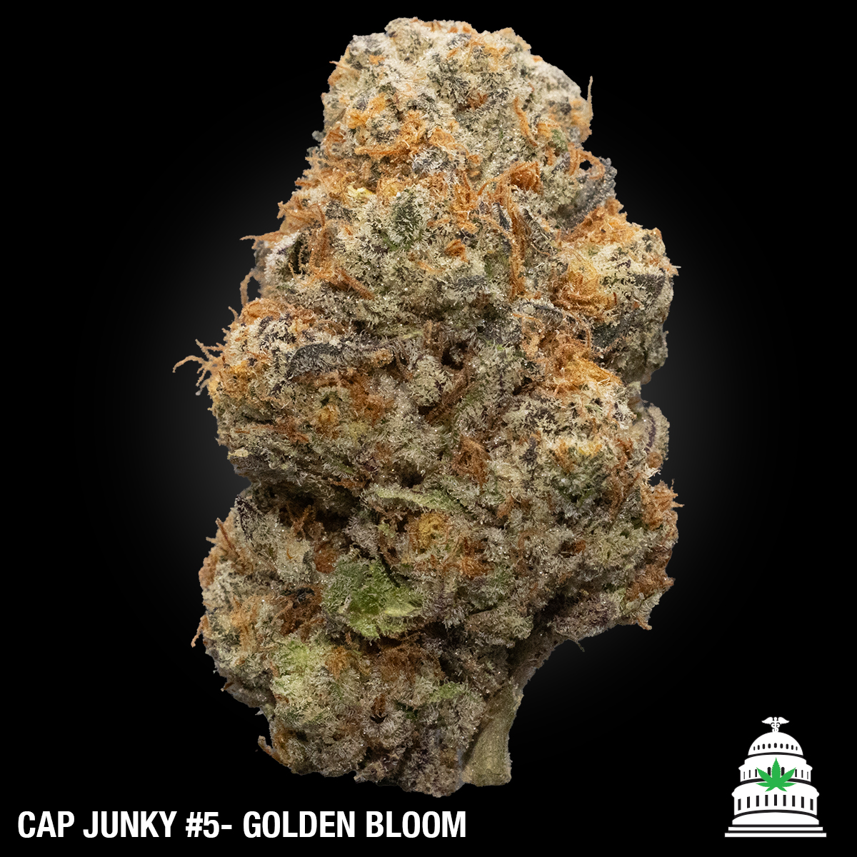 Photograph of Product: Cap Junky #5 - Golden Bloom Flower - 1g