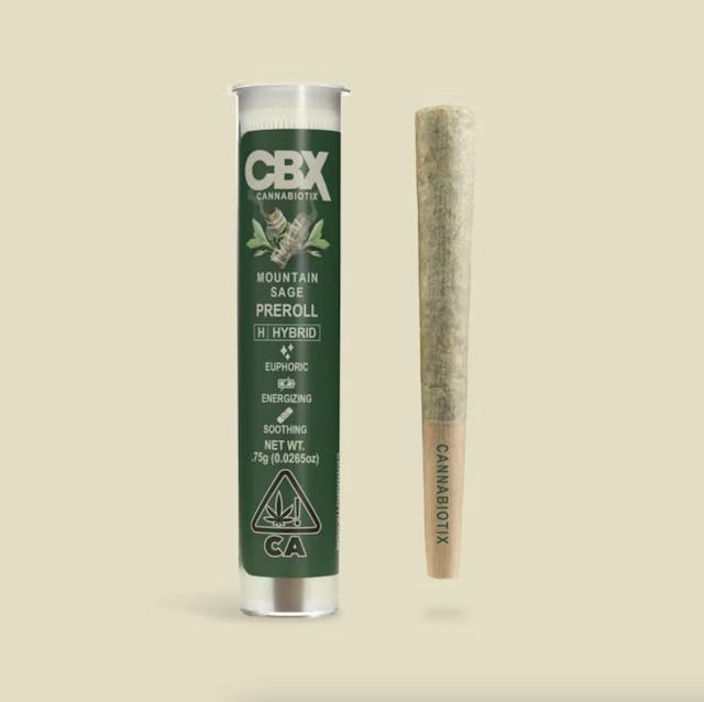 Photograph of product: Mountain Sage Pre-Roll - 
