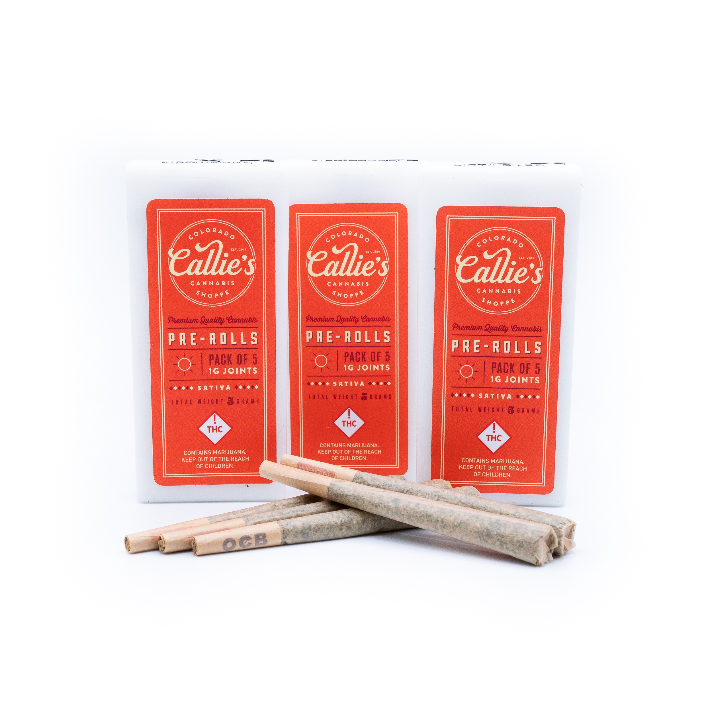 Photograph of product: | House Joint 5g Pack | Tropic Ozz | Oui'd