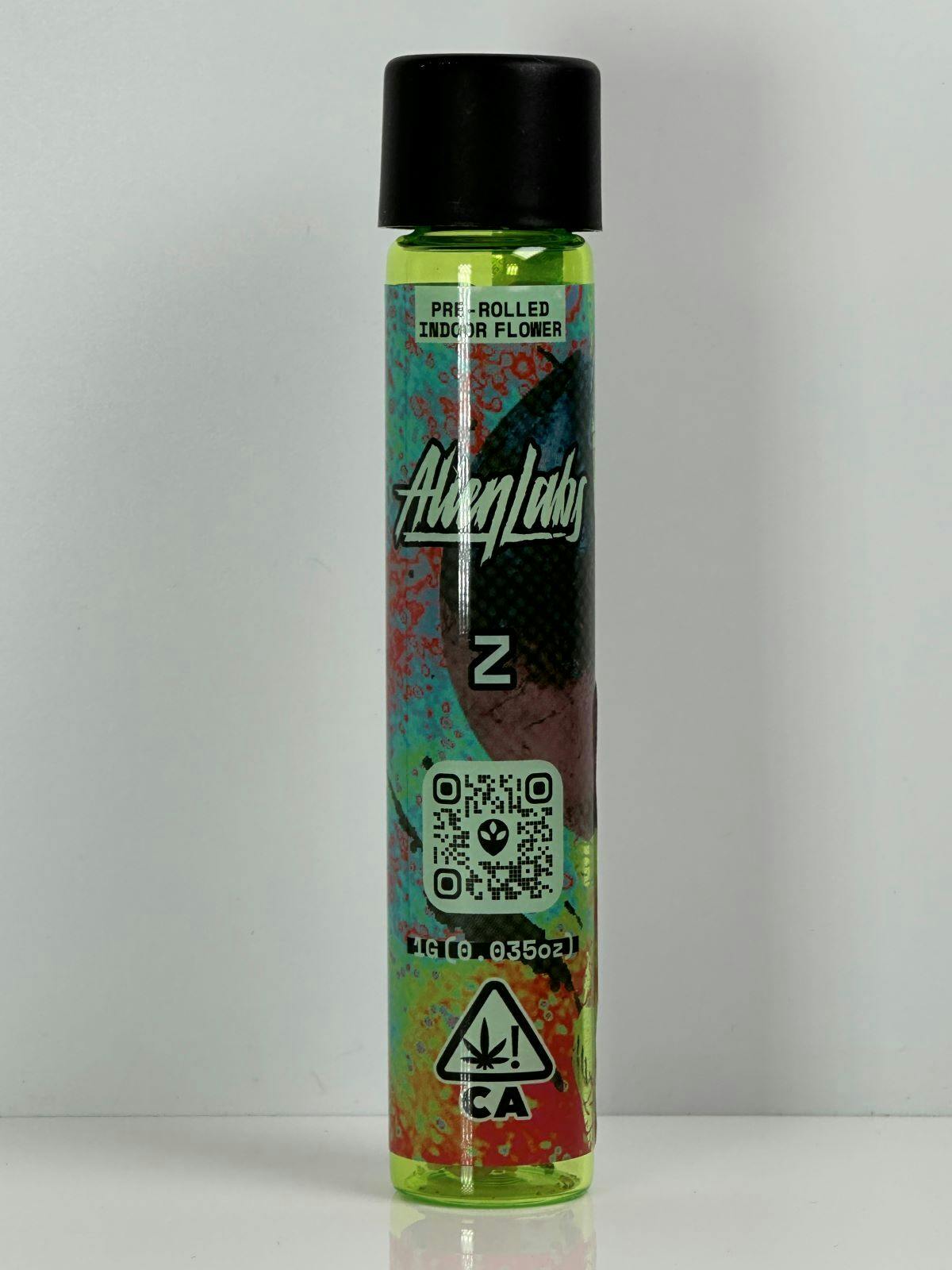 Photograph of product: Alien Labs 1g Z Pre-Roll 25% PD