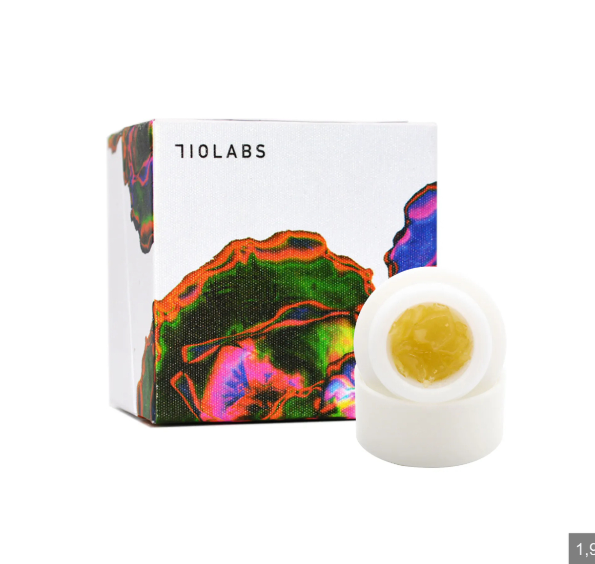 Photograph of product: DULCA DE FRESA #5 1G LIVE ROSIN BADDER