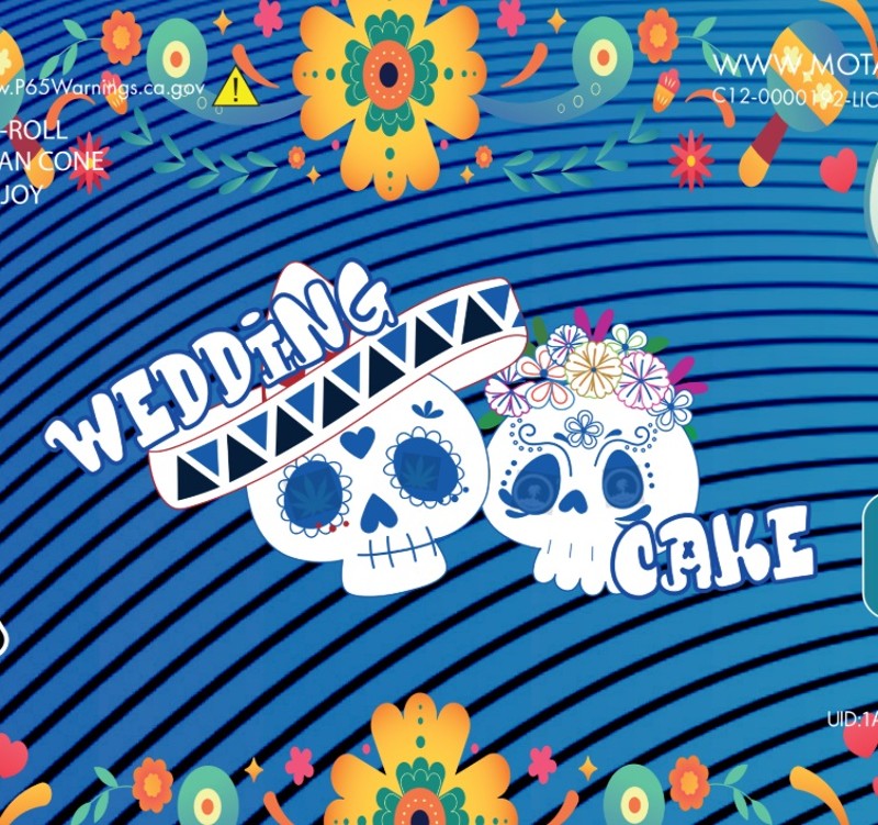 Photograph of product: Mota Flwr OZ Wedding Cake