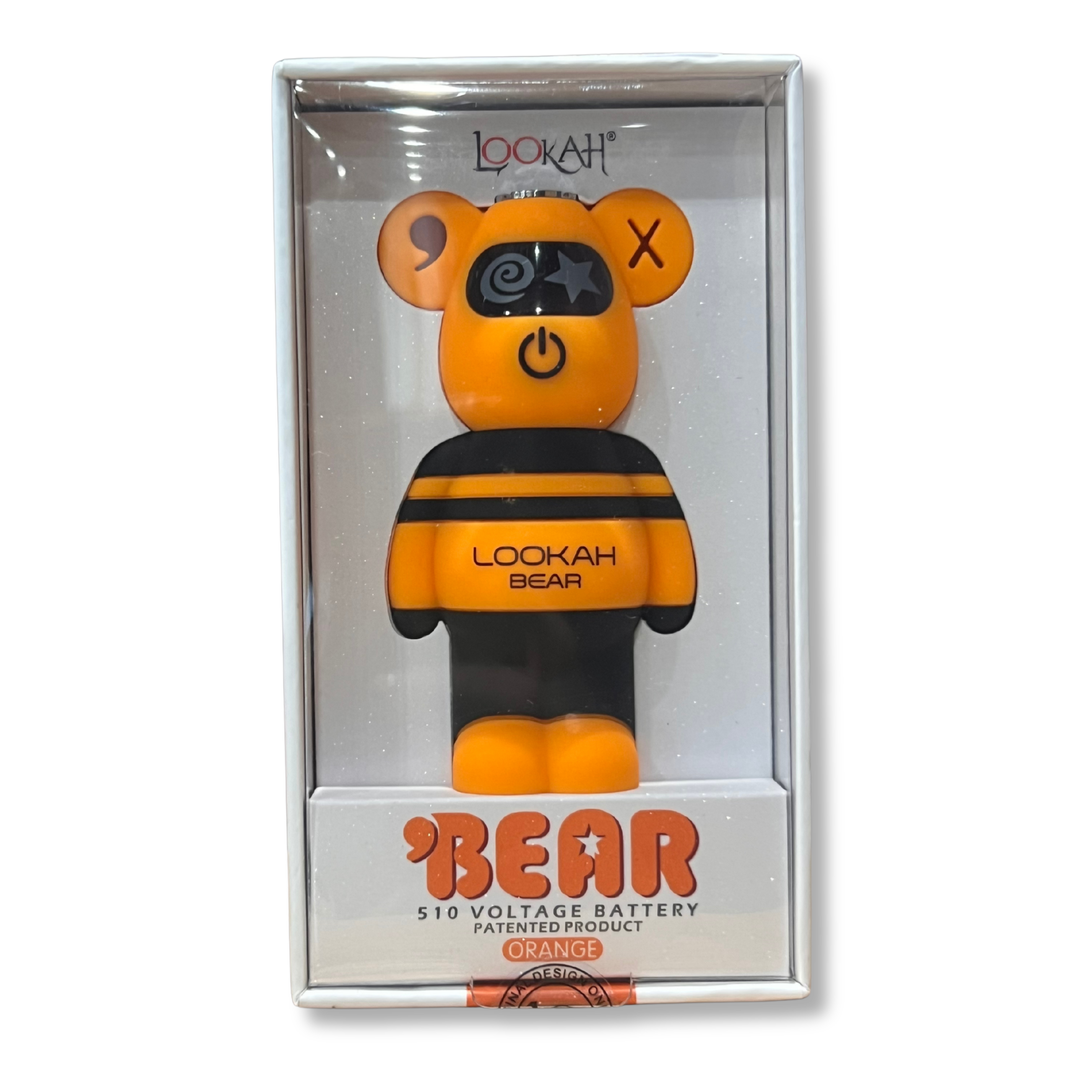 Photograph of product: Lookah - Bear 510 Thread Battery - Orange