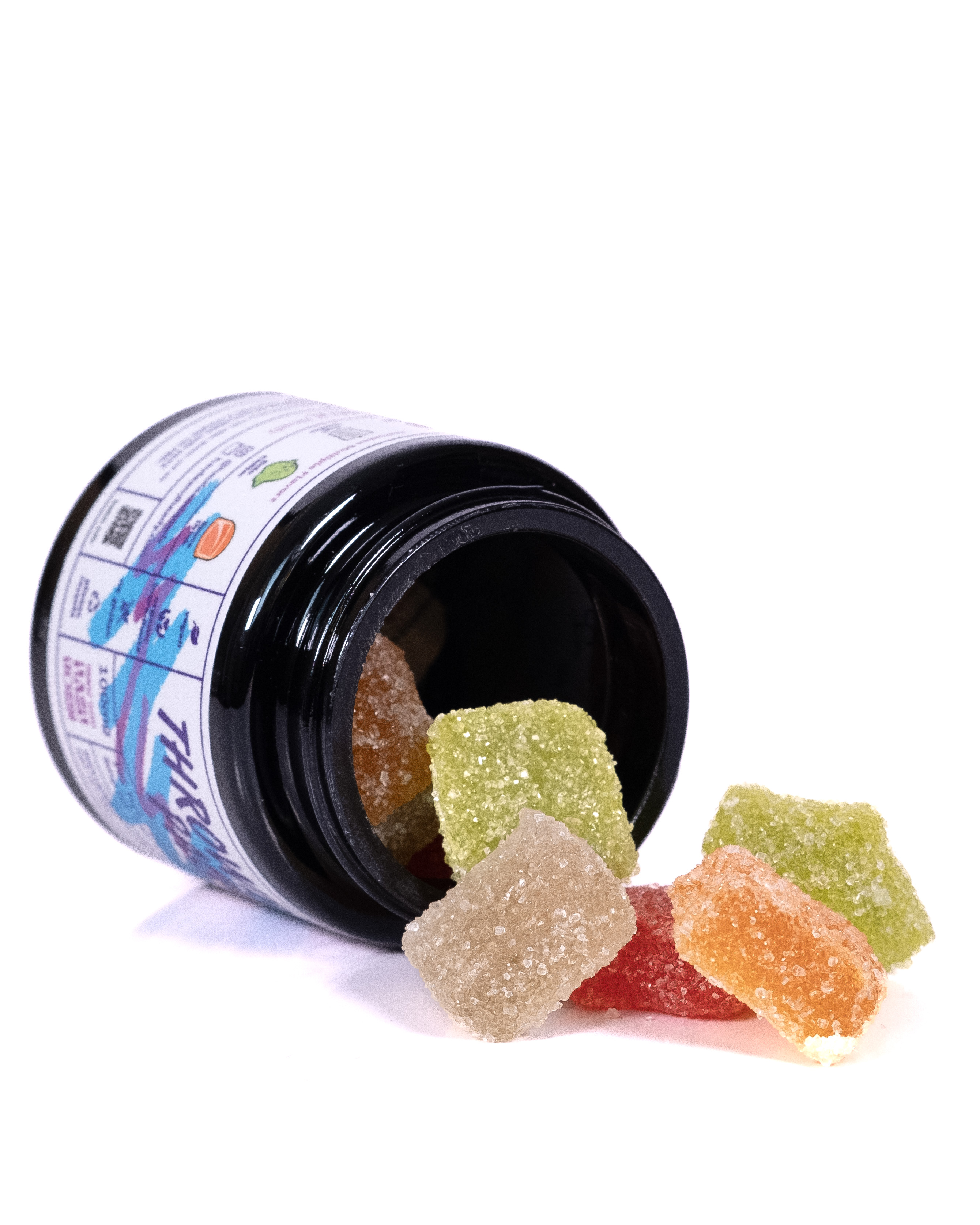 Photograph of Product: Haute & Heady - 10mg Hash Rosin Gummies - Throwback Pack