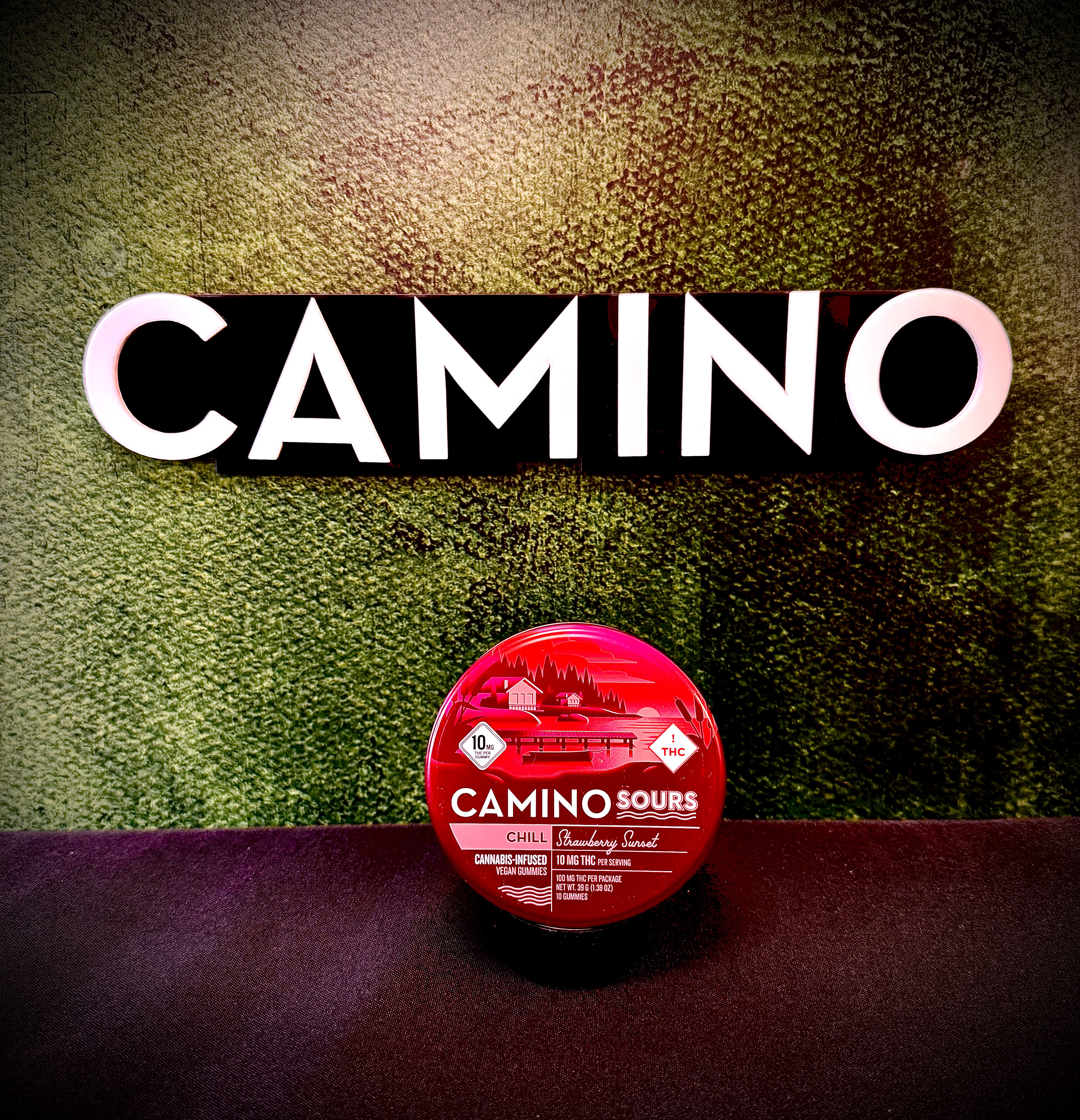 Photograph of product: Strawberry Sunset | 100MG | Camino