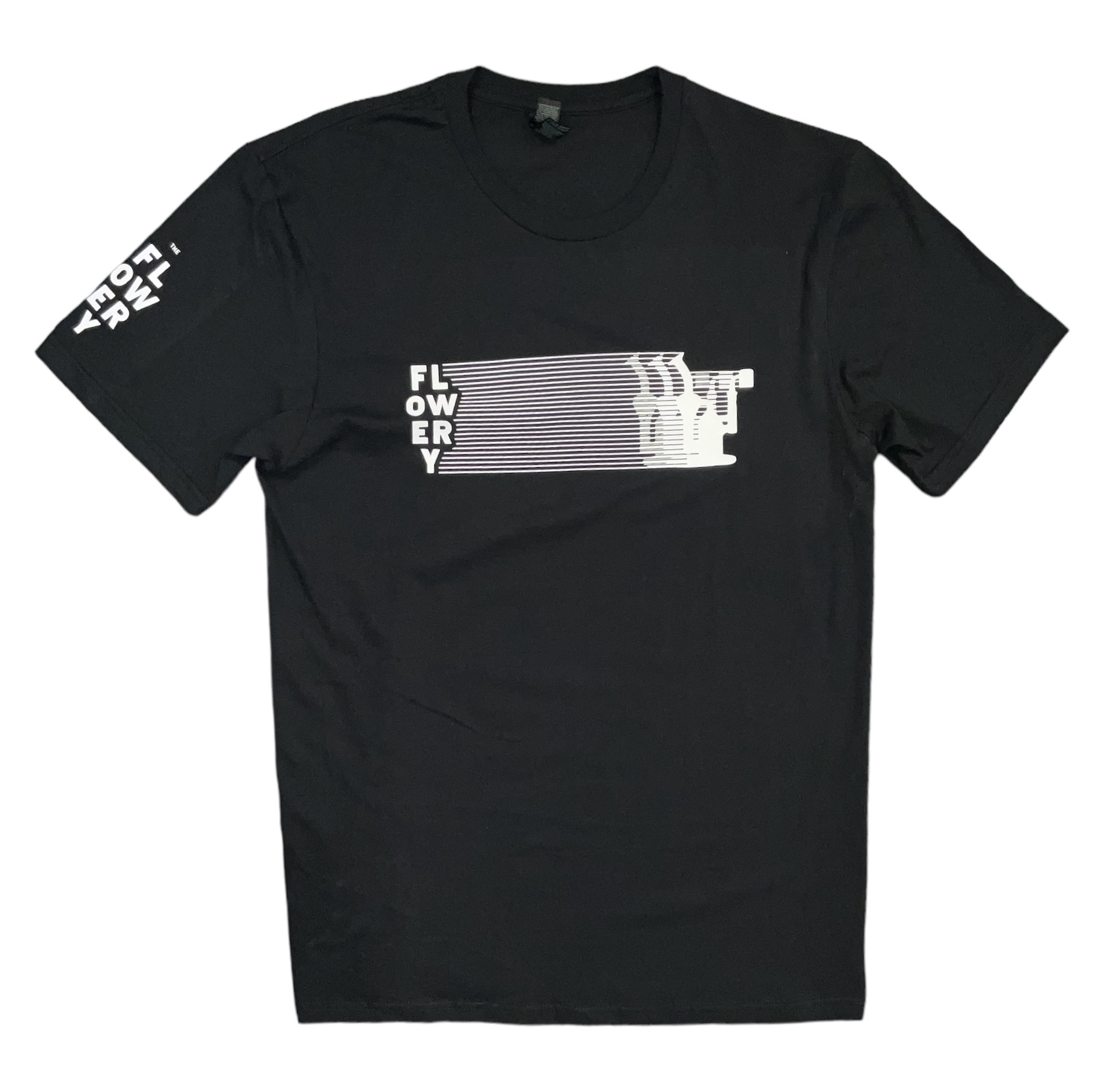Photograph of product: Flowery Black Tshirt XL
