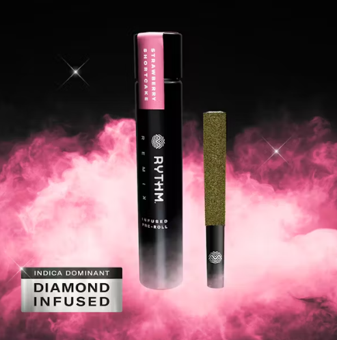 Photograph of product: 1g - Infused Single Preroll - Blue Z - Rythm - REC