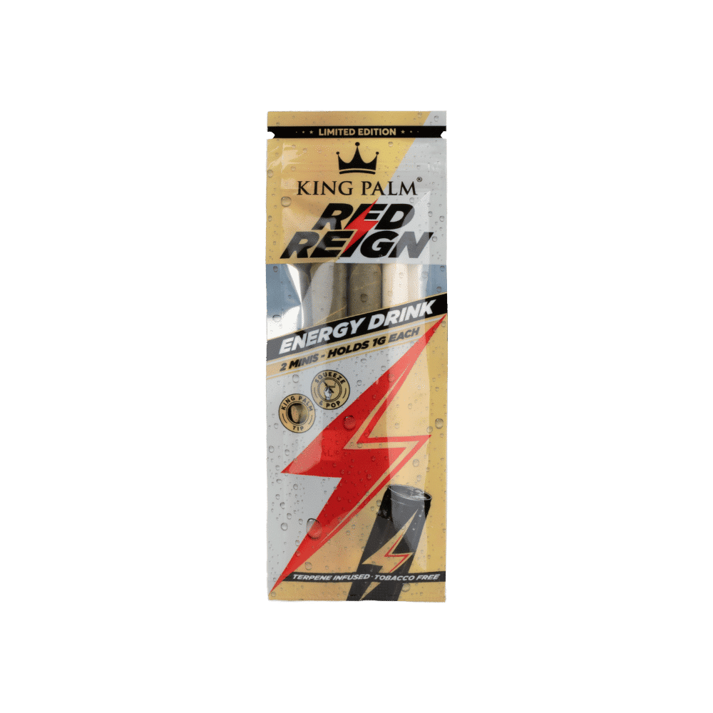Photograph of product: King Palm Red Reign Mini Cones (2pk)