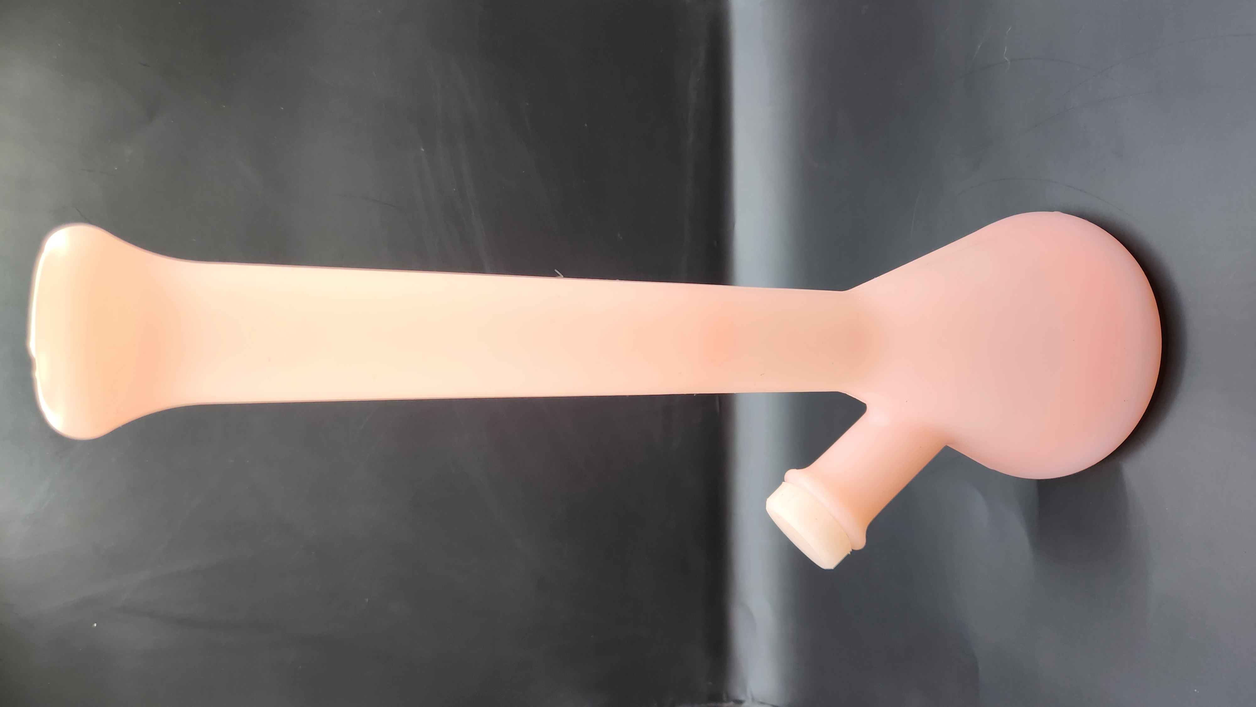 Photograph of product: Pink Silicone Bong