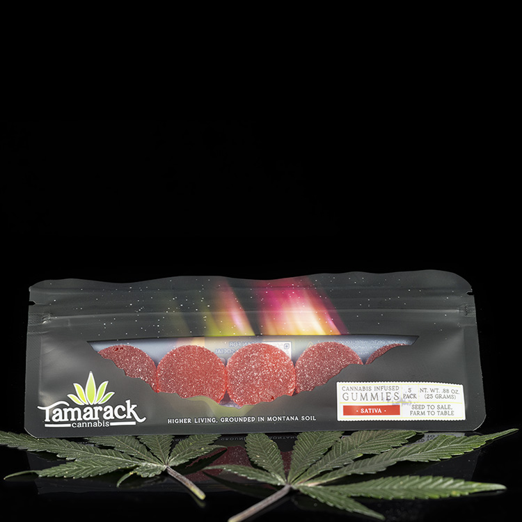 Photograph of product: REGULAR - 1:1 TH-oui:CBD - Gummie Gems - Watermelon - DAY