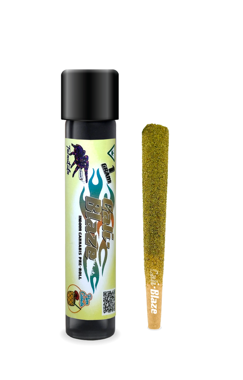 Photograph of product: Cali-Blaze | Pina Colada | 1G Liquid Diamond/Kief Tarantula