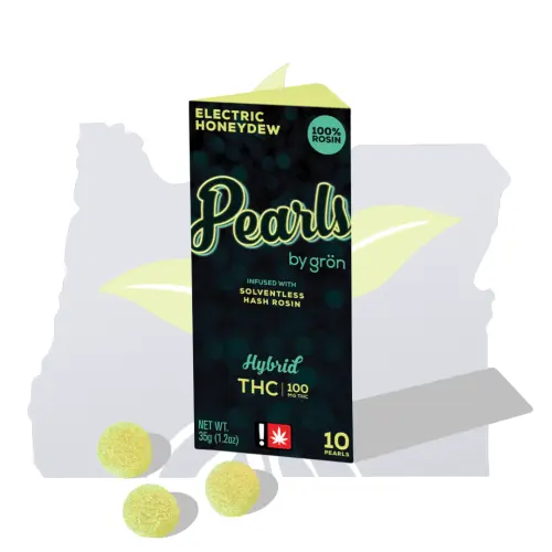 Photograph of product: Gron-Rosin Pearl 10Pk-Electric Honeydew