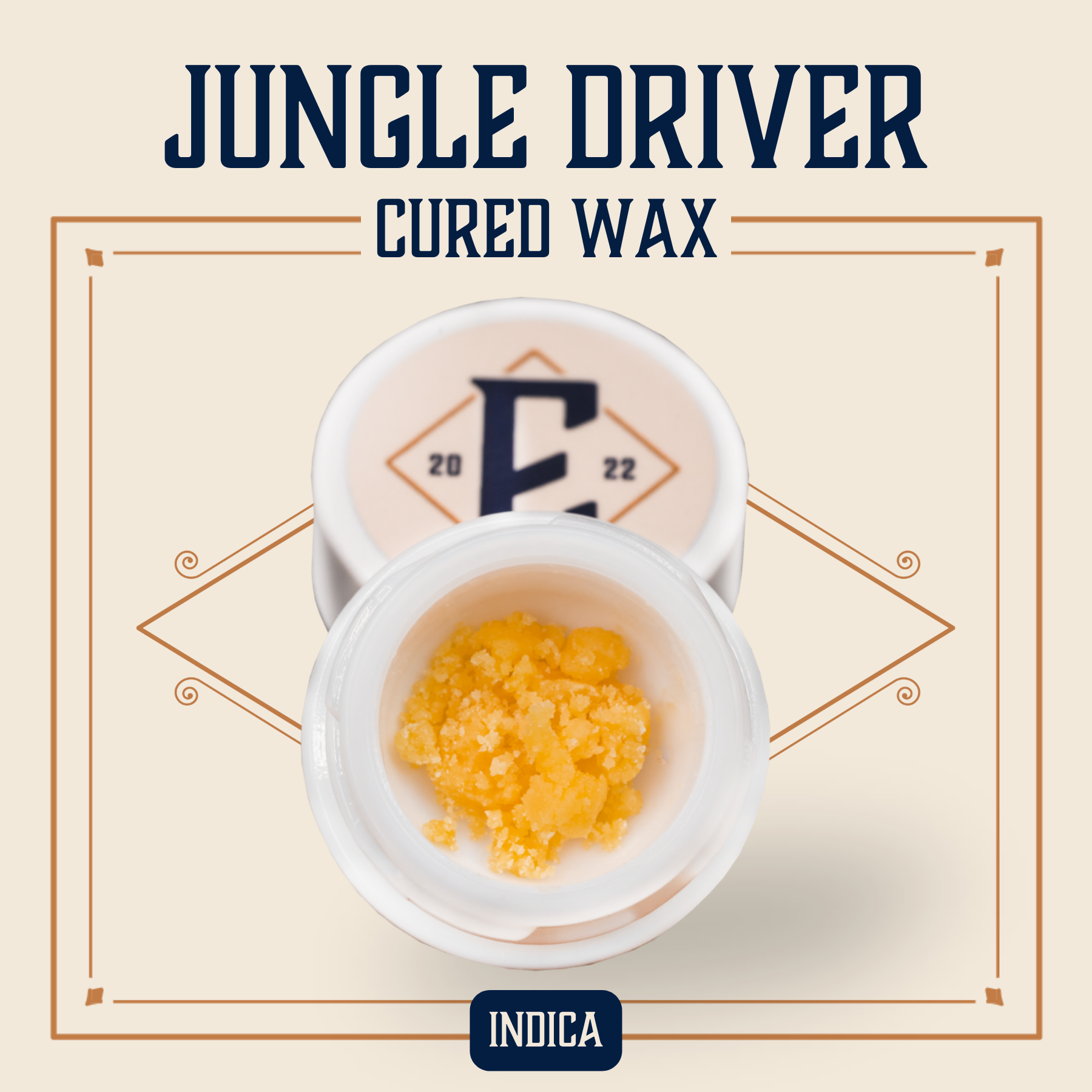 Photograph of product: Elevate: Concentrate | Jungle Driver | Cured Wax | 2g