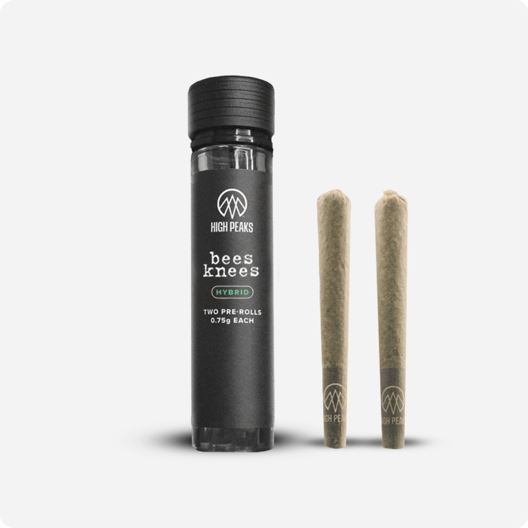 Photograph of product: Bees Knees 1.5g 2pk Pre-rolls