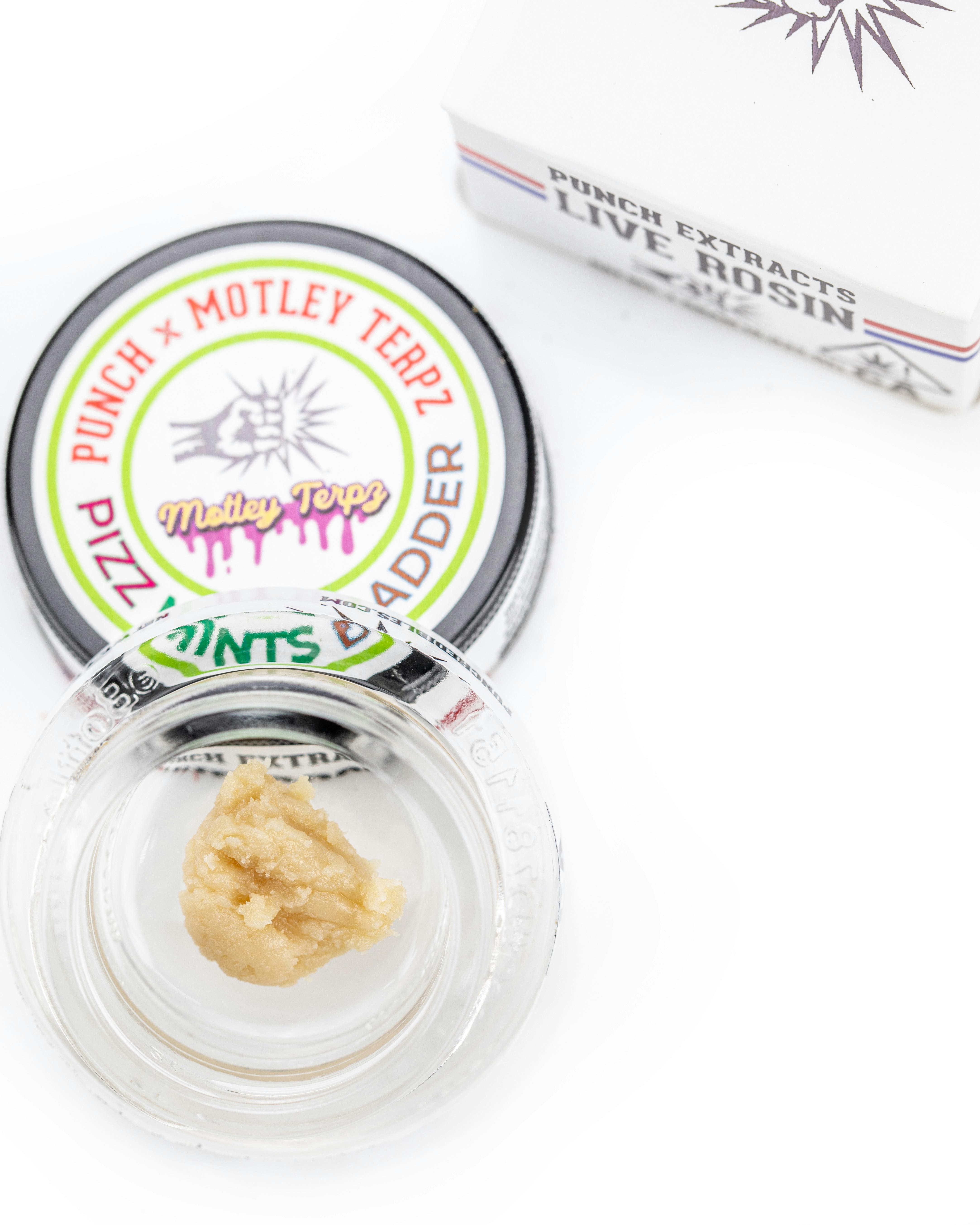 Photograph of product: Pizz Mints Tier 4 Live Rosin Cold Cure Badder (1g)