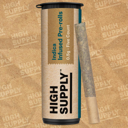 Photograph of product: Sugar Plum Sunset | Infused Pre-Roll 5Pk | 2.5g