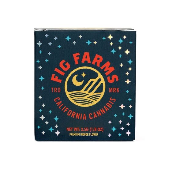 Photograph of product: Fig Farms - Couch Rider - 3.5g Flower - 