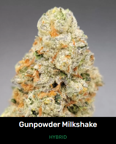 Photograph of product: Gunpowder Milkshake | Whole Flower | 3.5g